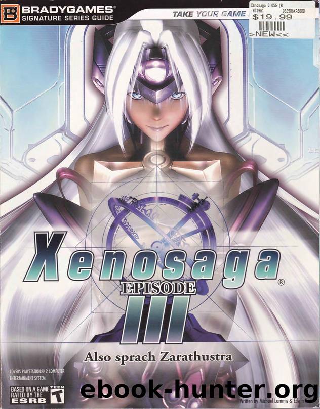 Xenosaga Episode III BradyGames Official Strategy Guide by Unknown