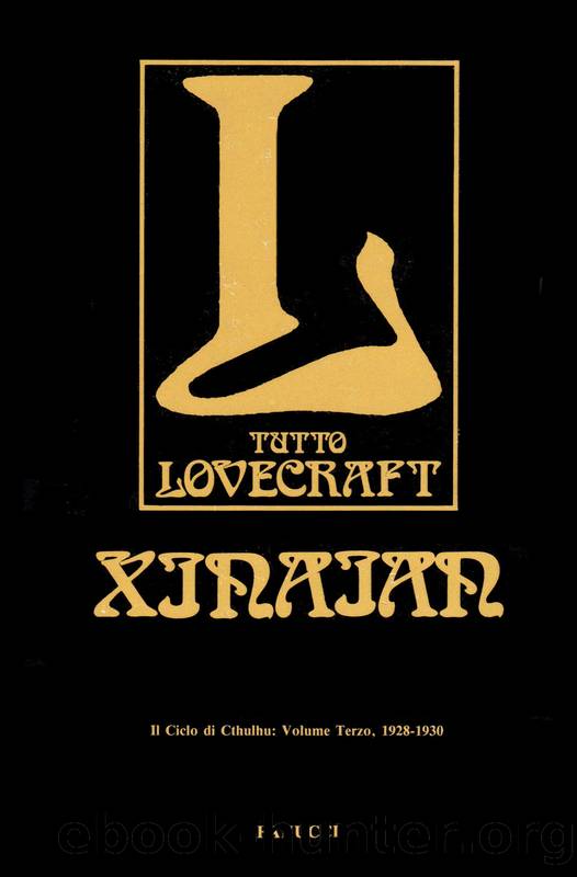 Xinaian by H.P. Lovecraft