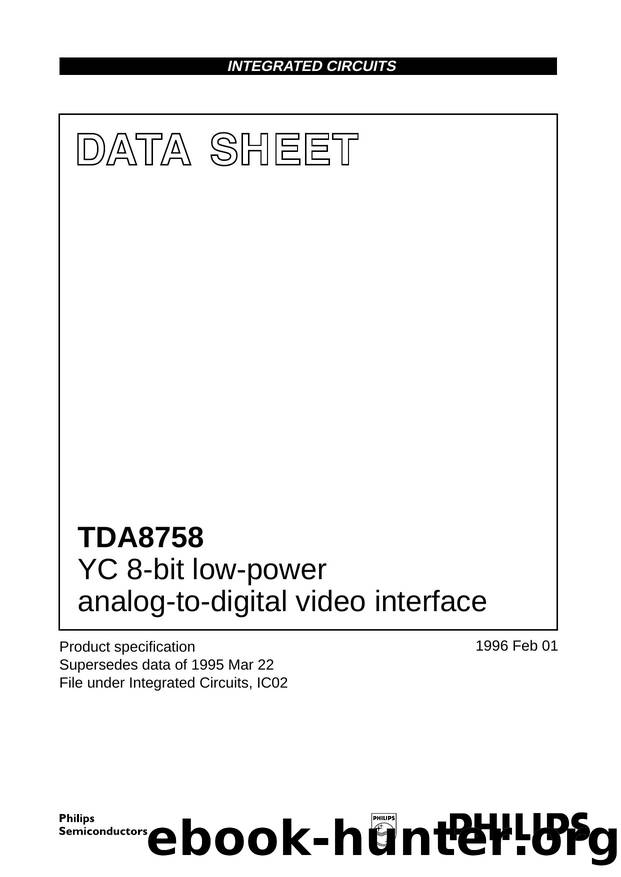 YC 8-bit low-power analog-to-digital video interface by Philips Semiconductors