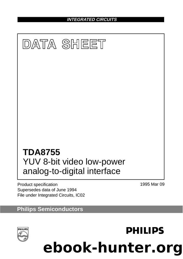 YUV 8-bit video low-power analog-to-digital interface by Philips Semiconductors