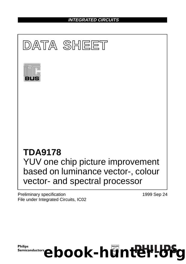 YUV one chip picture improvement based on luminance vector-, colour vector- and spectral processor by Philips Semiconductors