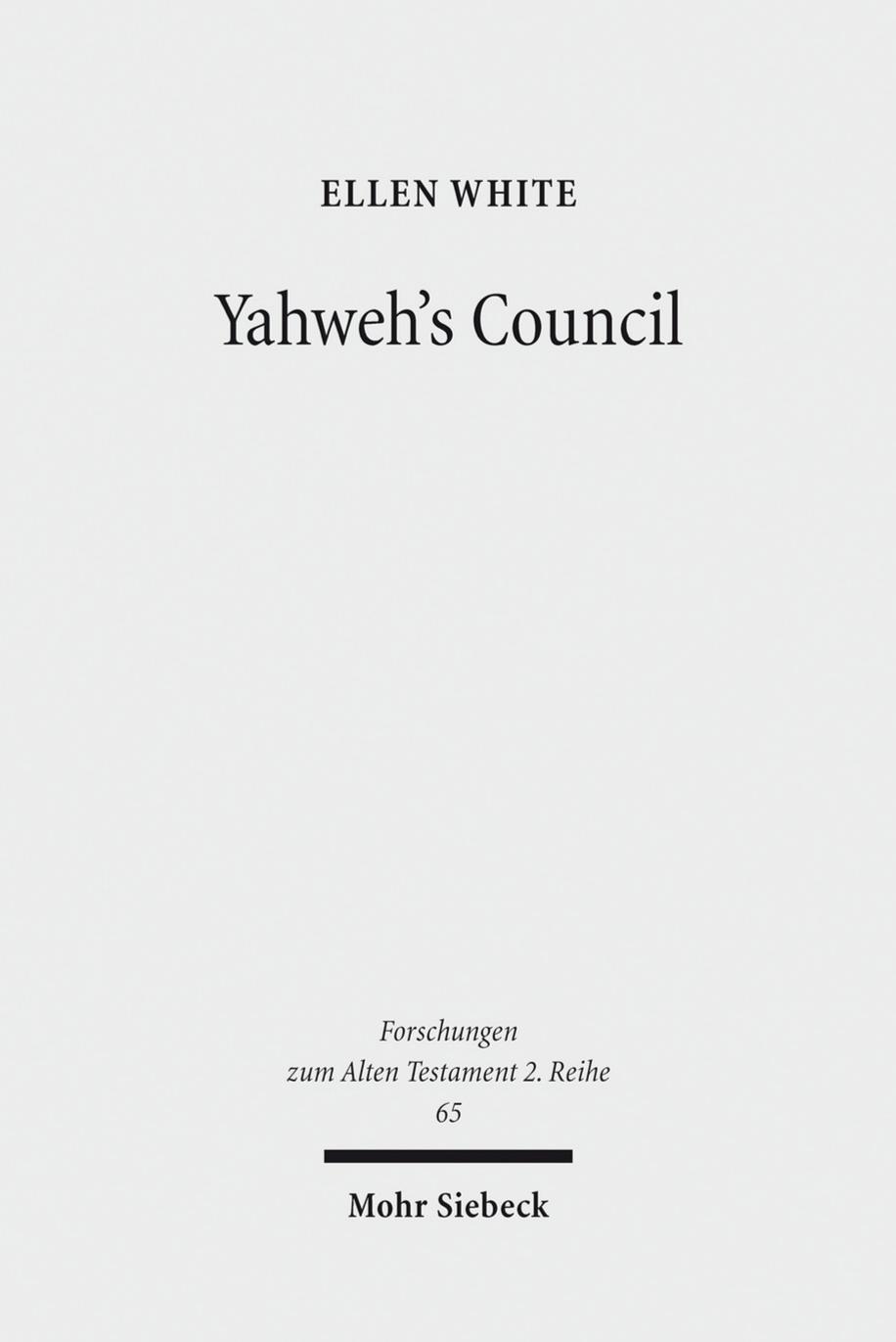 Yahweh's Council by White