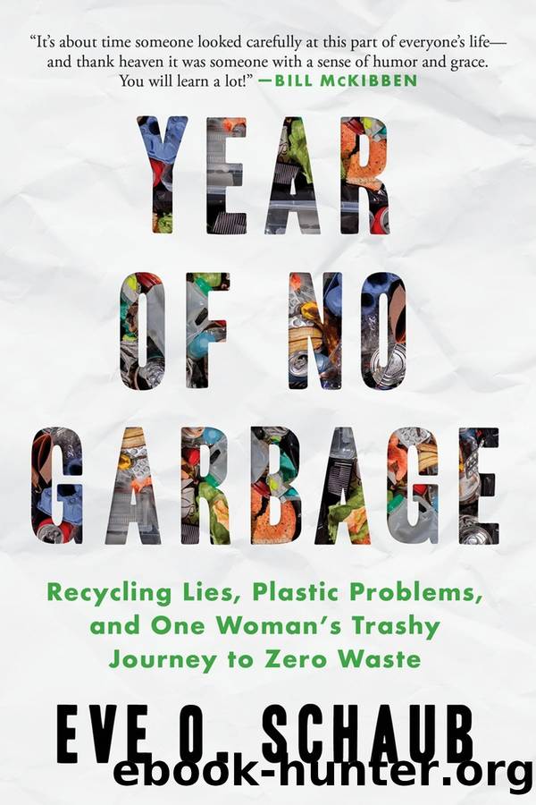 Year of No Garbage: Recycling Lies, Plastic Problems, and One Woman's Trashy Journey to Zero Waste by Eve O. Schaub