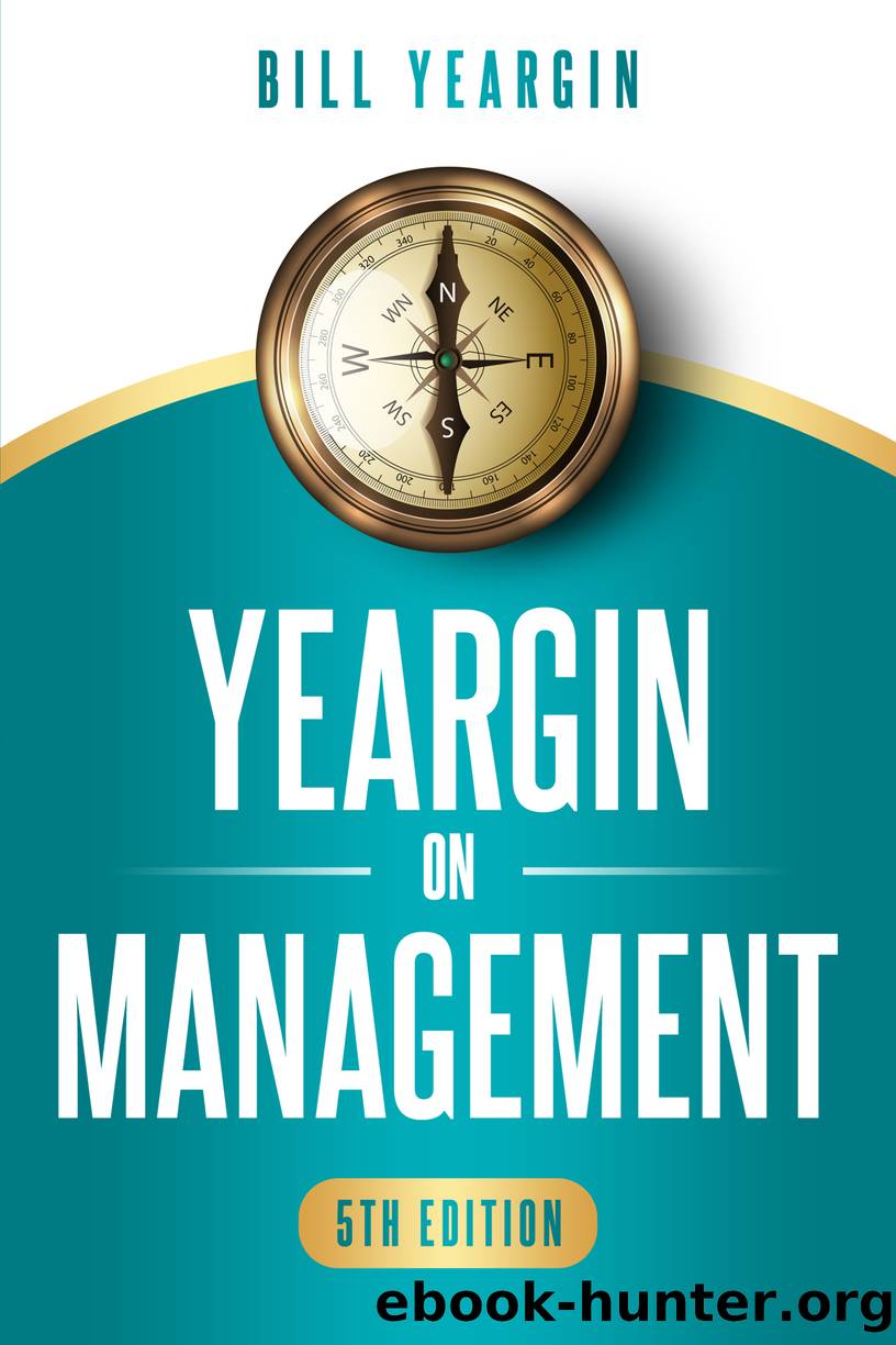 Yeargin on Management by Bill Yeargin