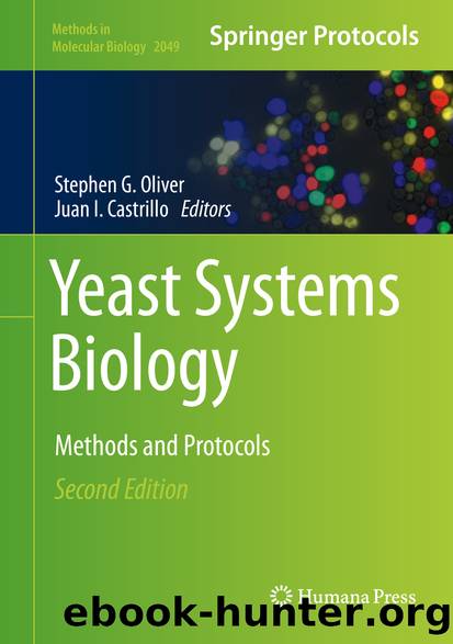 Yeast Systems Biology by Unknown