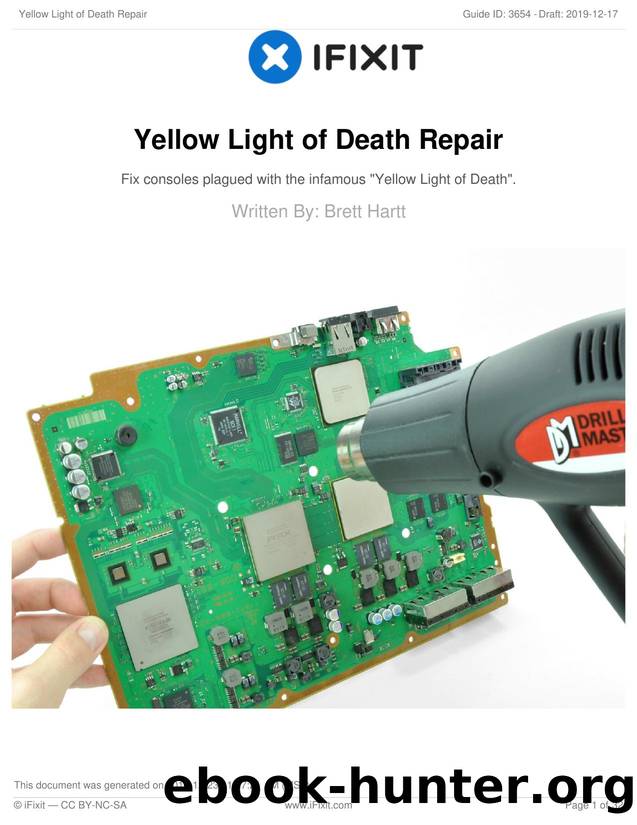 Yellow Light of Death Repair by Unknown