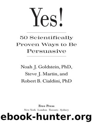 Yes! by Noah J. Goldstein