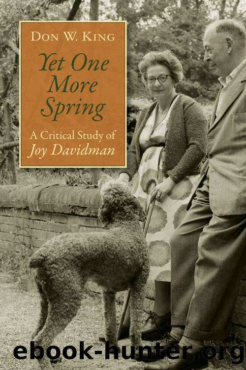 Yet One More Spring by Don W. King