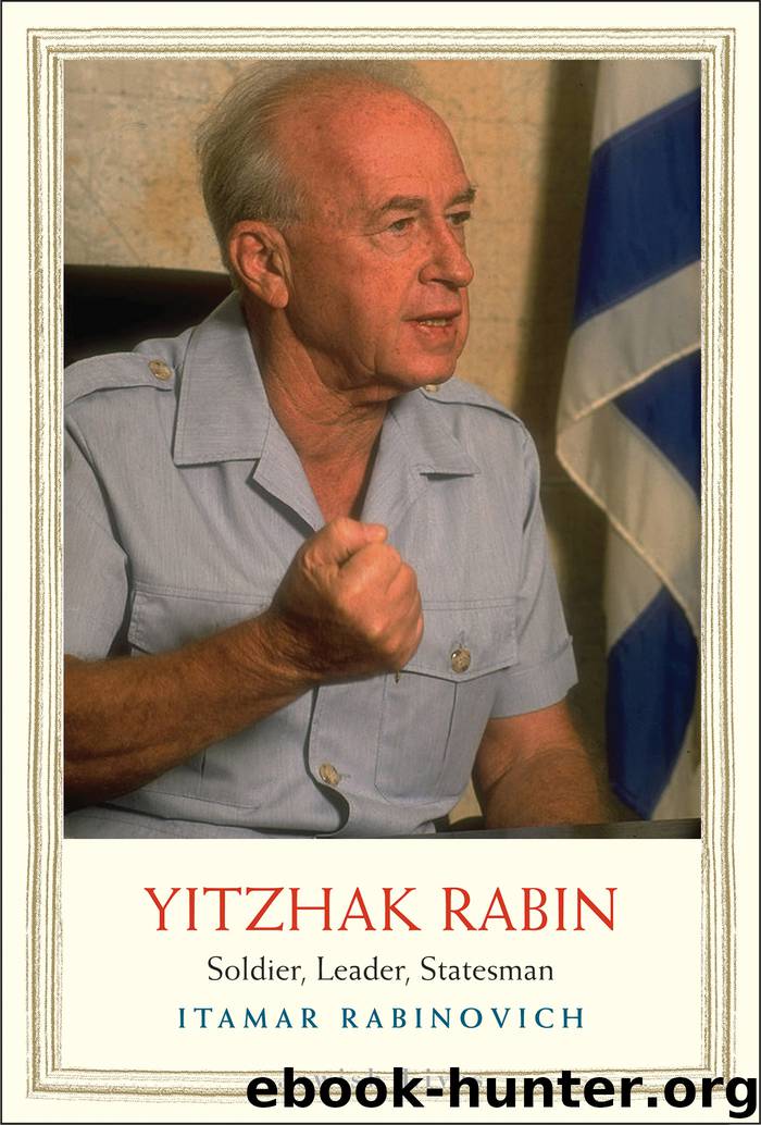 Yitzhak Rabin by Itamar Rabinovich