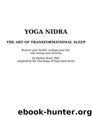 Yoga Nidra by Kamini Desai