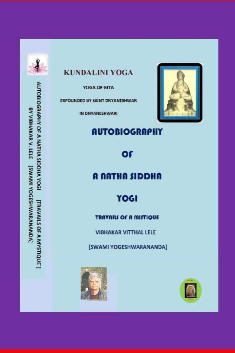 Yoga Of Gita Expounded By Saint Dnyaneshwar - Autobiography Of A Natha Siddha Yogi: Travails Of A Mystique` - VOL. 1 by Vibhakar Vitthal Lele