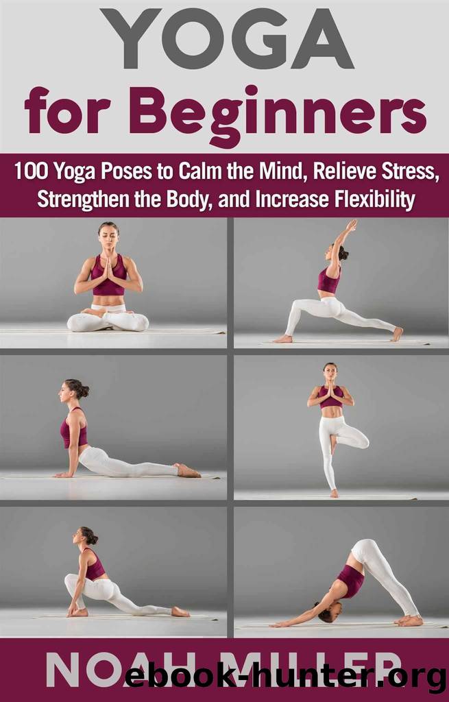 Yoga for Beginners: 100 Yoga Poses to Calm the Mind, Relieve Stress, Strengthen the Body, and Increase Flexibility by Noah Miller
