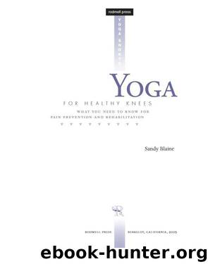 Yoga for Healthy Knees by Sandy Blaine
