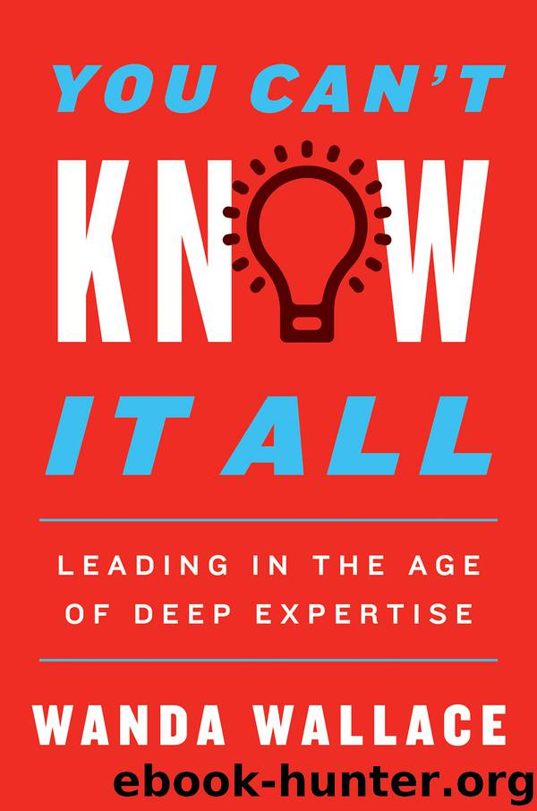 You Can't Know It All by Wanda T. Wallace
