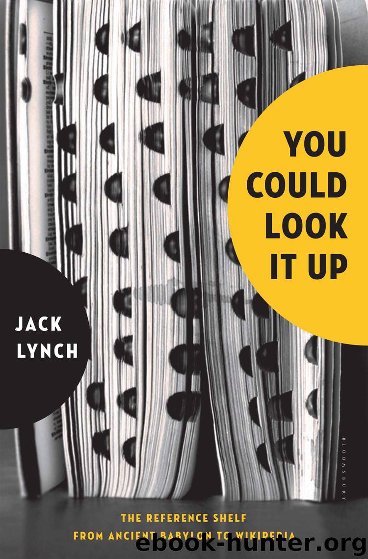 You Could Look It Up by Jack Lynch