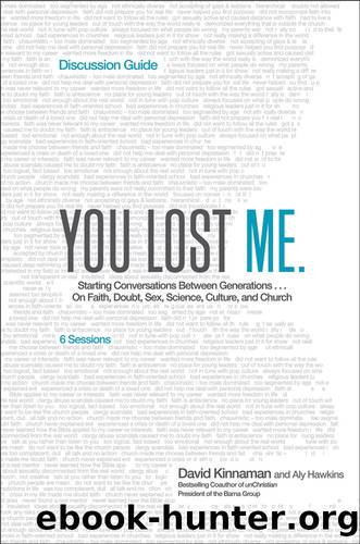 You Lost Me Discussion Guide by David Kinnaman