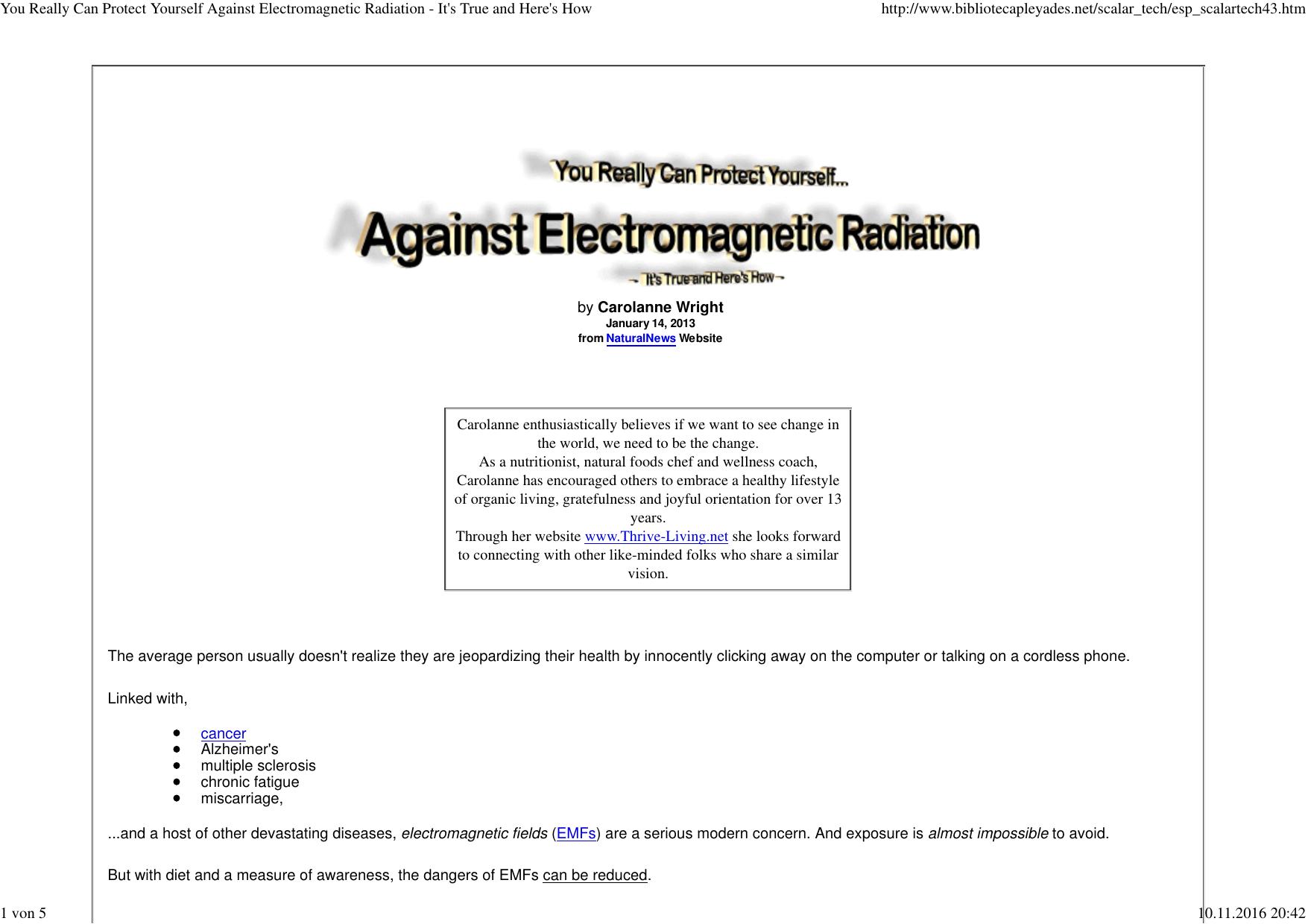 You Really Can Protect Yourself Against Electromagnetic Radiation - It's True and Here's How by Gigabyte