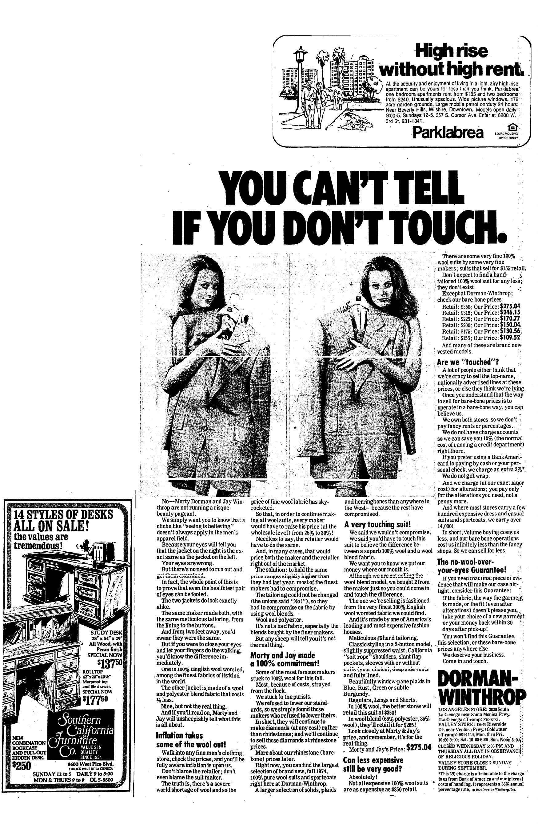 You cant tell if you dont touch by Unknown
