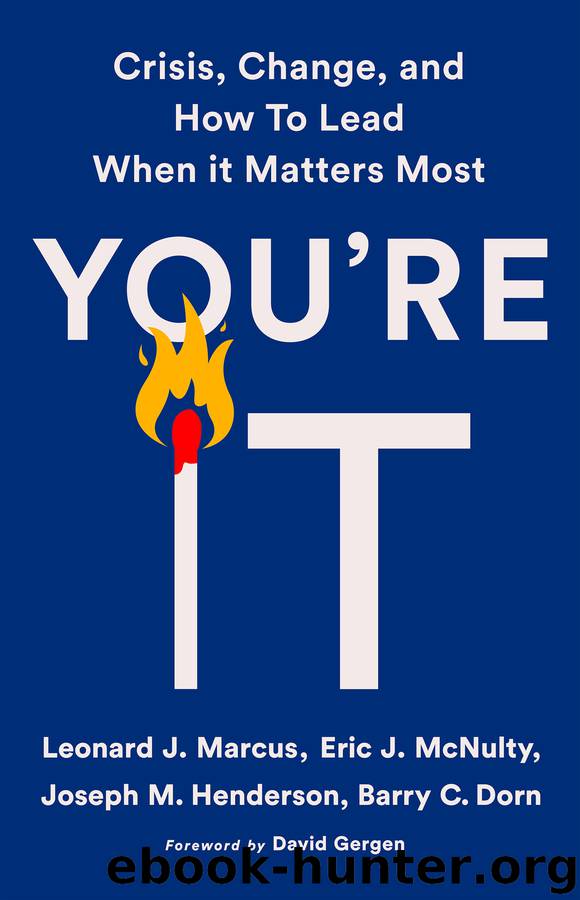 You're It by David Gergen & Leonard J Marcus