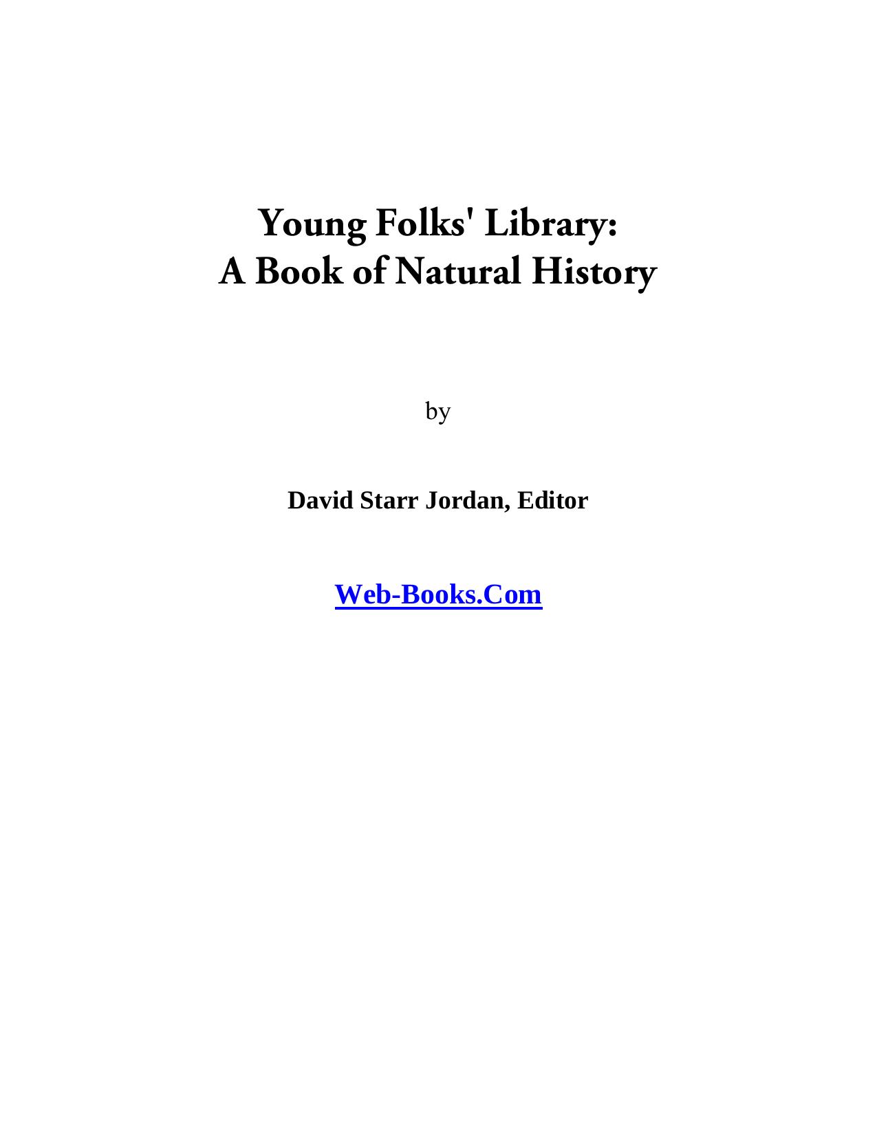 Young Folks Book of Natural History by sys1