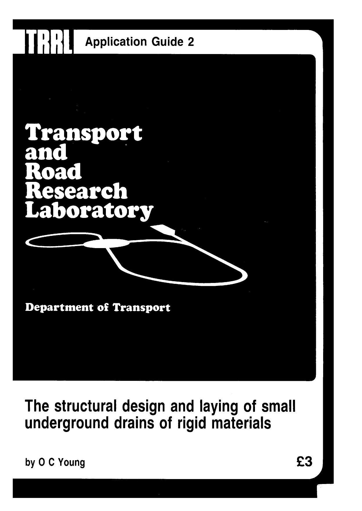 Young O.C. The structural design and laying of small underground drains of rigid materials (1984)(en)(16s) by Unknown