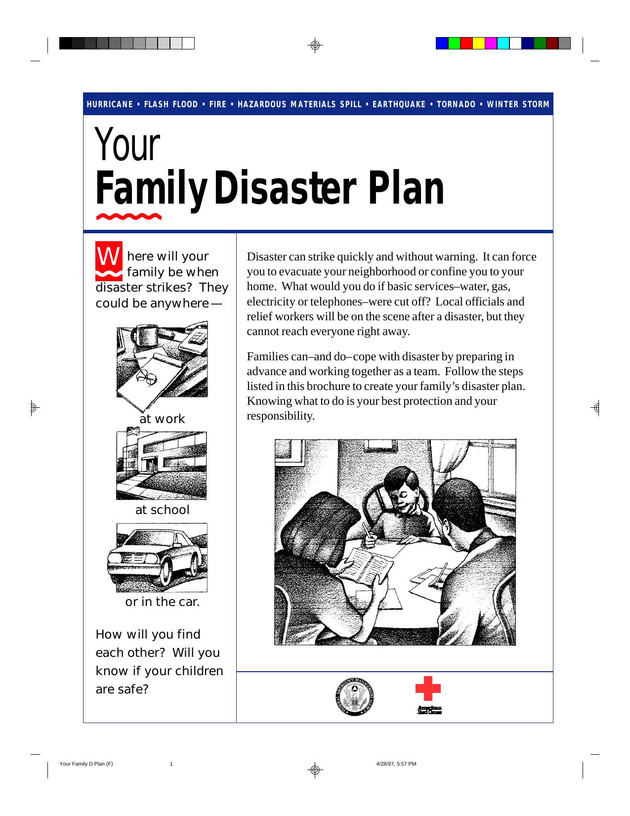 Your Family Disaster Plan by Unknown