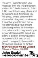 Your Hate Mail Will Be Graded: A Decade of Whatever, 1998-2008 by Scalzi John