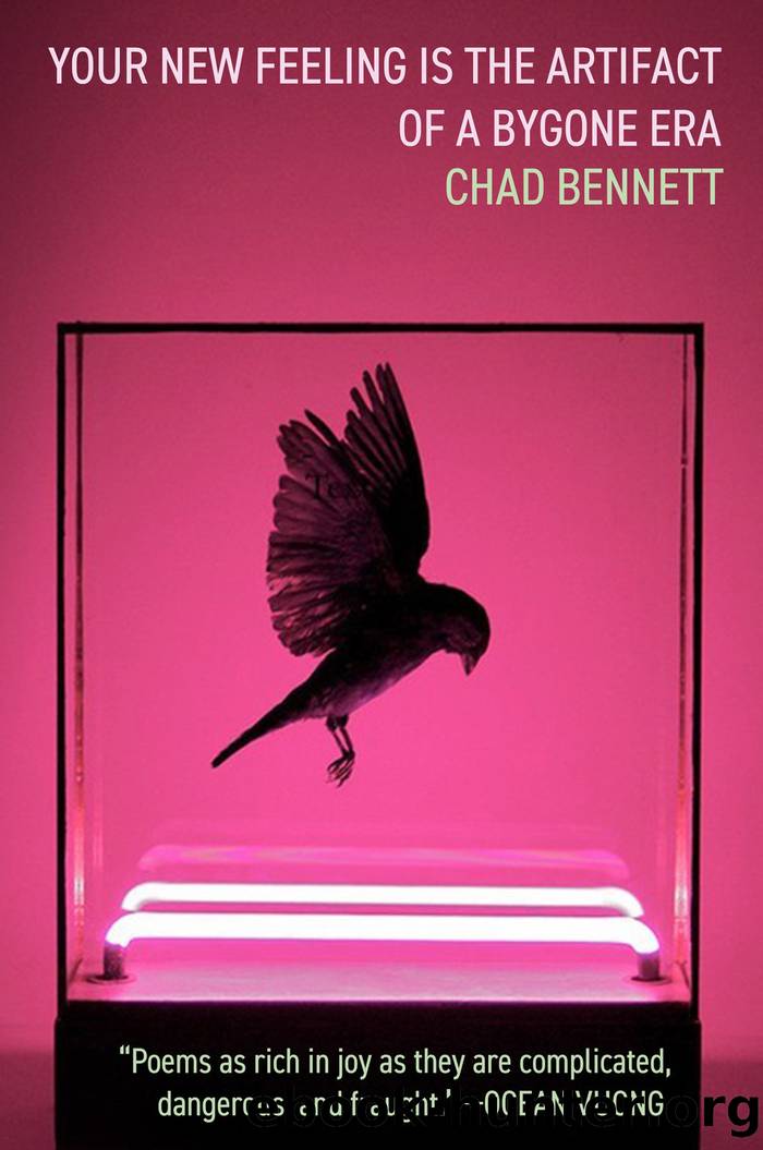 Your New Feeling Is the Artifact of a Bygone Era by Chad Bennett