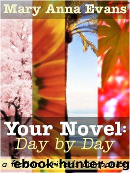 Your Novel, Day by Day: A Fiction Writer's Companion by Evans Mary Anna