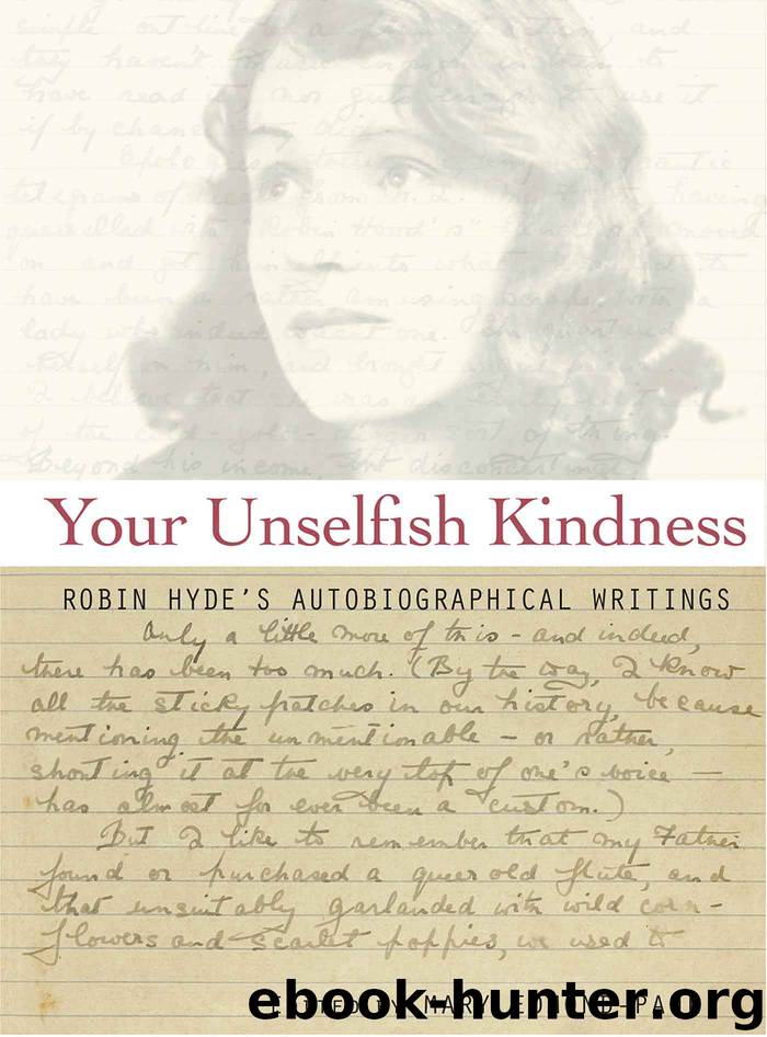 Your Unselfish Kindness by Mary Edmond-Paul