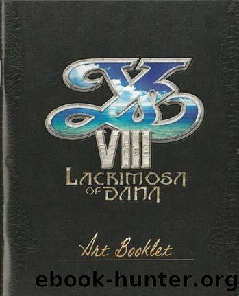 Ys VIII Lacrimosa of Dana Art Booklet by Unknown