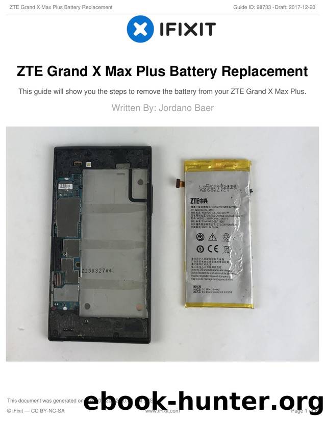 ZTE Grand X Max Plus Battery Replacement by Unknown