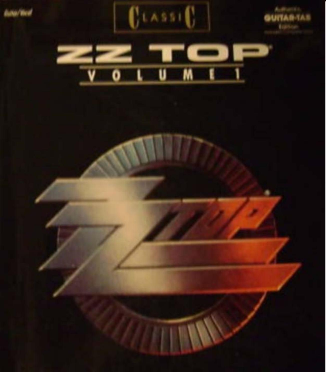 ZZ Top Volume 1 Guitar Vocal CLASSIC Authentic Guitar-Tab Edition includes complete Solos by Hamstein Music