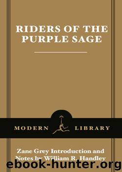 Zane Grey by Riders of the Purple Sage