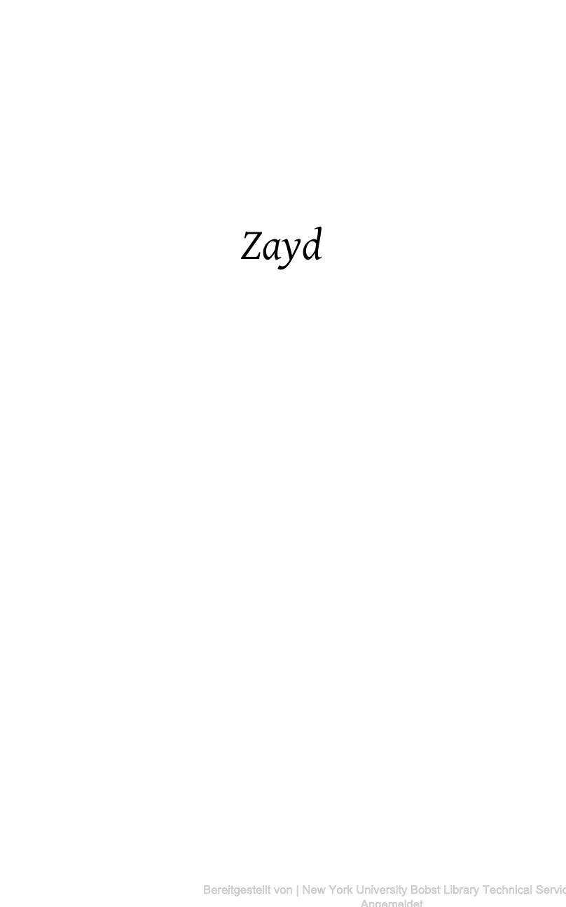 Zayd by David S. Powers