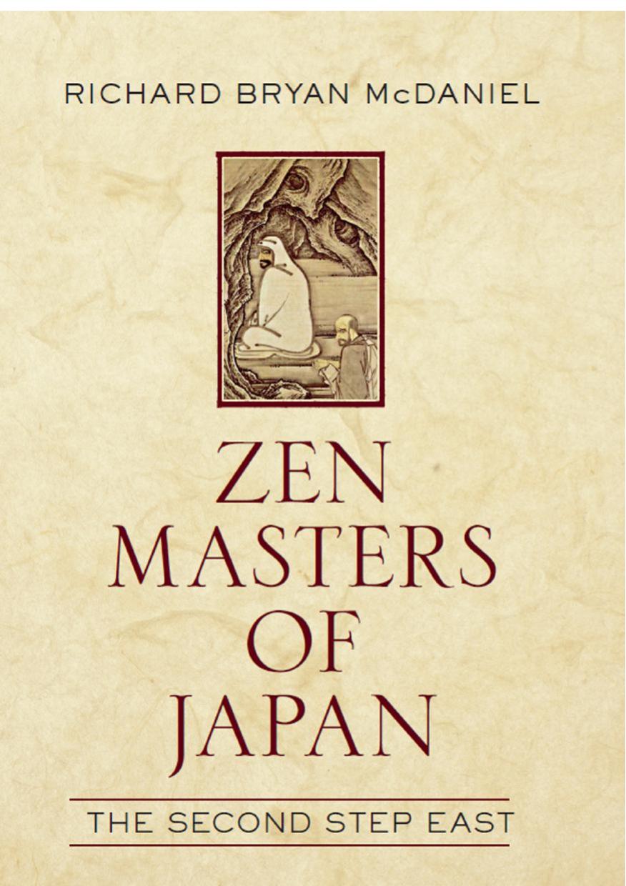Zen Masters of Japan by McDaniel Richard Bryan
