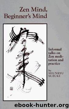 Zen mind, beginner's mind by unknow