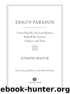 Zeno's Paradox by Joseph Mazur