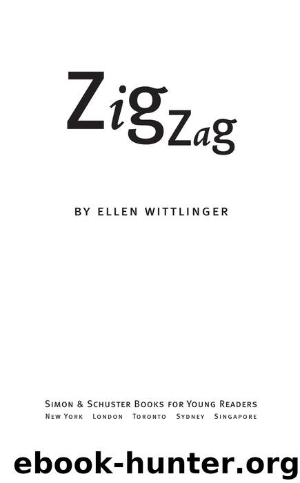 Zigzag by Ellen Wittlinger