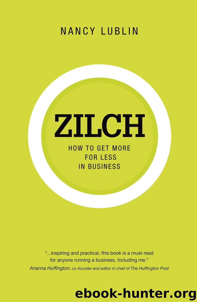 Zilch by Nancy Lublin