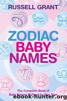 Zodiac Baby Names by Russell Grant