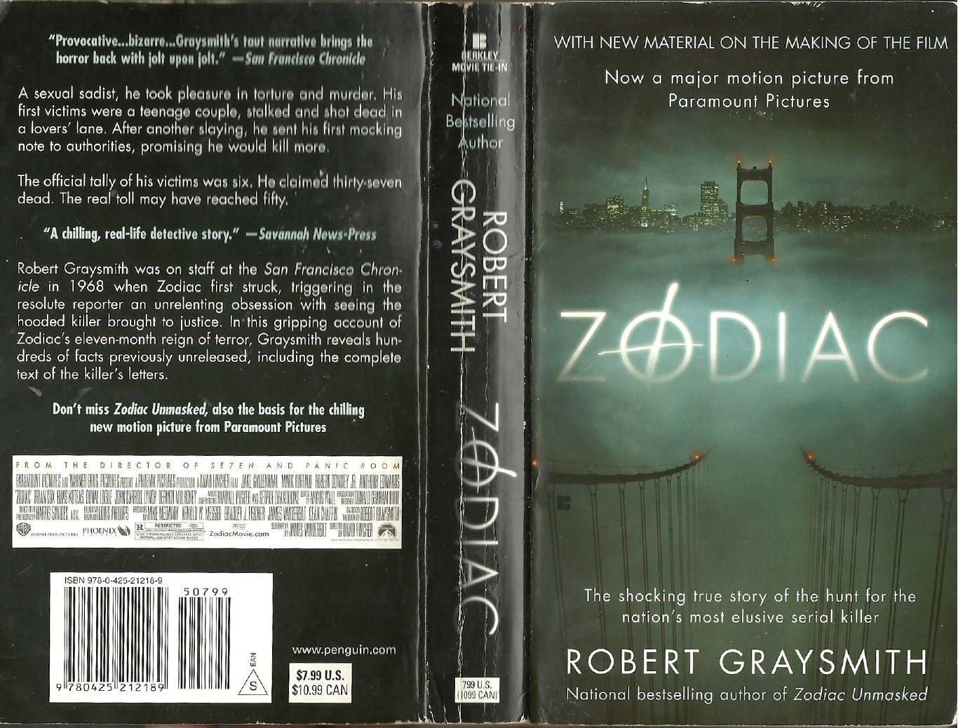 Zodiac by Robert Graysmith