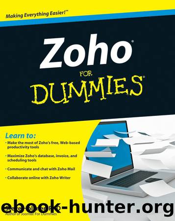 Zoho For Dummies by Steve Holzner