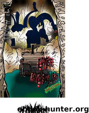 Zombie Dinosaurs Awaking issue 3 by David Blanchard
