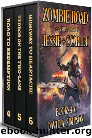 Zombie Road: The Second Omnibus: Jessie + Scarlet by David A. Simpson
