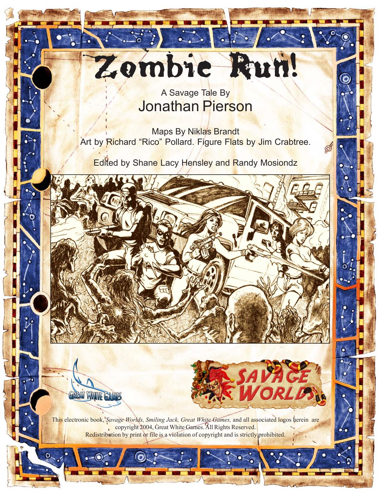 Zombie Run! (PEGST06) by Jonathan Pierson