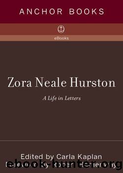 Zora Neale Hurston by Carla Kaplan Ph.D