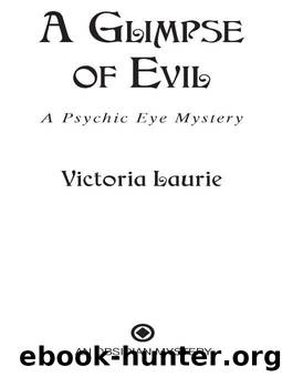 a Glimpse Of Evil (2010) by Laurie Victoria - Psychic Eye Mysteries