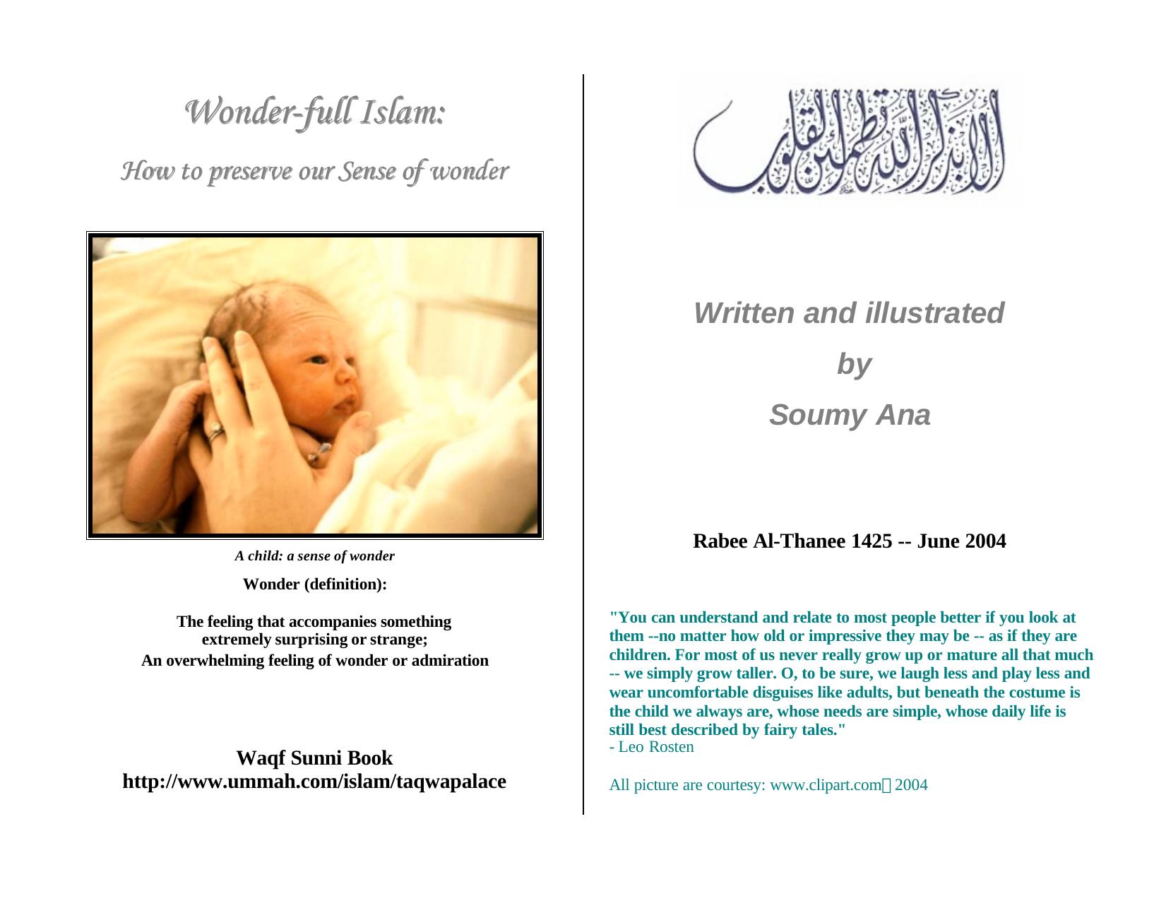 a child a sense of wonder.PDF by Soumy Ana