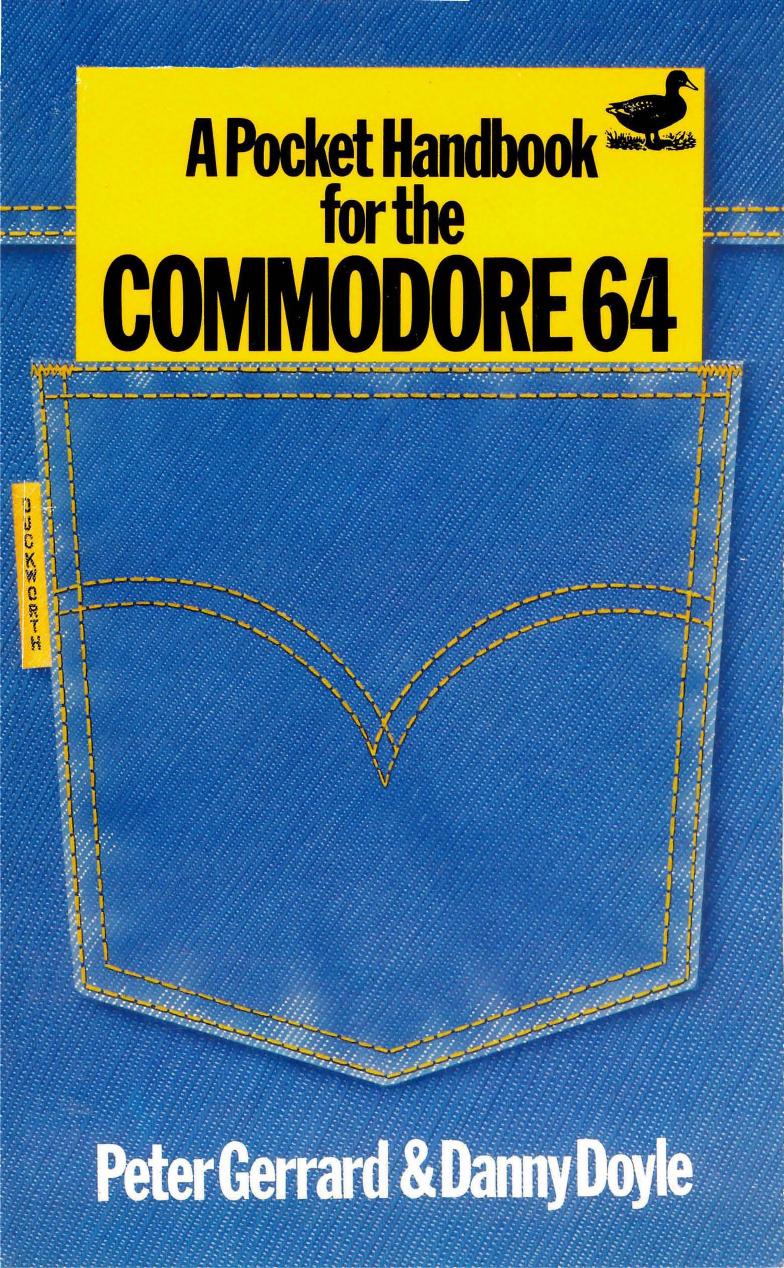 a pocket handbook for the commodore 64 by Unknown